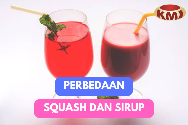 Squash vs Sirup: Apa Perbedaannya dan Mana yang Lebih Sehat?